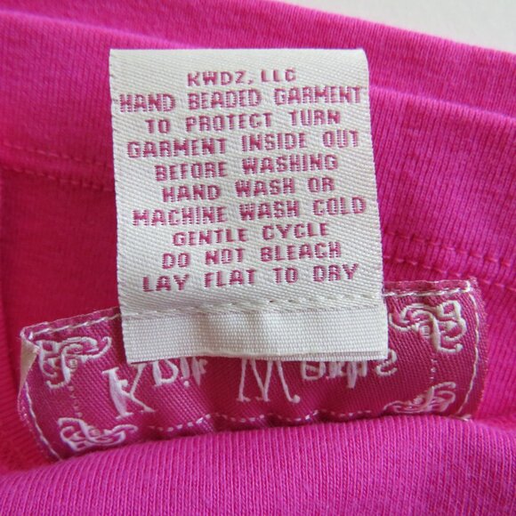 Knit Works Pink Sequins Beads Crown Sleeveless Women’s Summer Top size L - Picture 6 of 6